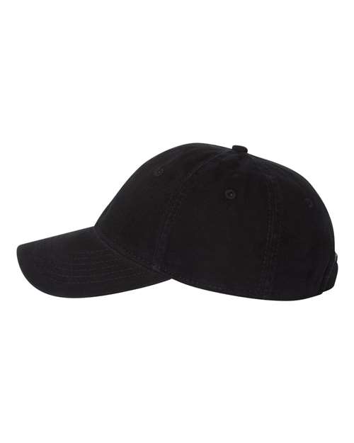Valucap AH35 Unstructured Cap #color_Black