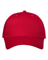 Valucap VC100 Lightweight Twill Cap #color_Red
