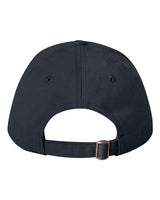 Valucap 9910 Heavy Brushed Twill Structured Cap #color_Navy