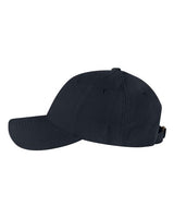 Valucap 9910 Heavy Brushed Twill Structured Cap #color_Navy
