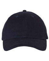 Valucap 9910 Heavy Brushed Twill Structured Cap #color_Navy