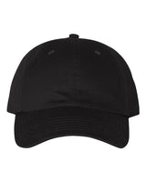 Valucap VC200 Brushed Twill Cap #color_Black