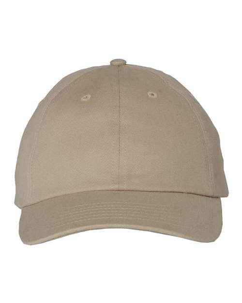 Valucap VC200 Brushed Twill Cap #color_Khaki