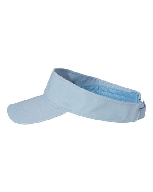 Valucap VC500 Bio-Washed Visor #color_Baby Blue