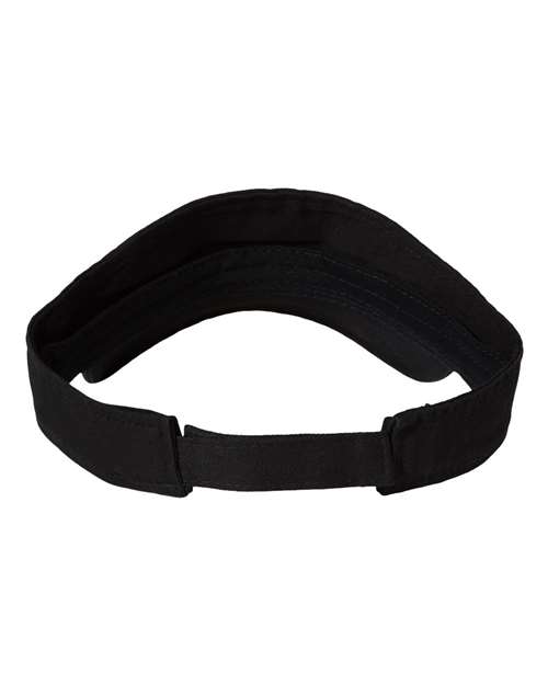 Valucap VC500 Bio-Washed Visor #color_Black