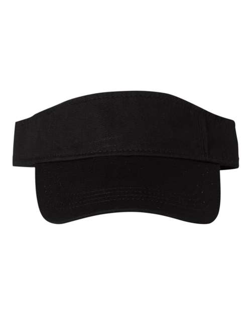 Valucap VC500 Bio-Washed Visor #color_Black