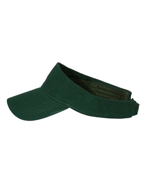 Valucap VC500 Bio-Washed Visor #color_Forest