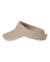 Valucap VC500 Bio-Washed Visor #color_Khaki