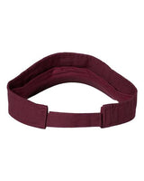 Valucap VC500 Bio-Washed Visor #color_Maroon
