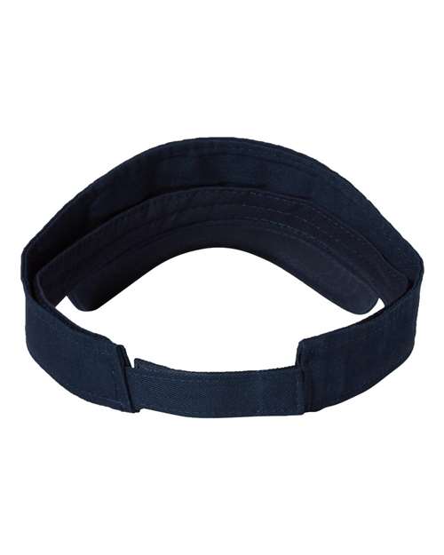 Valucap VC500 Bio-Washed Visor #color_Navy