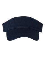 Valucap VC500 Bio-Washed Visor #color_Navy