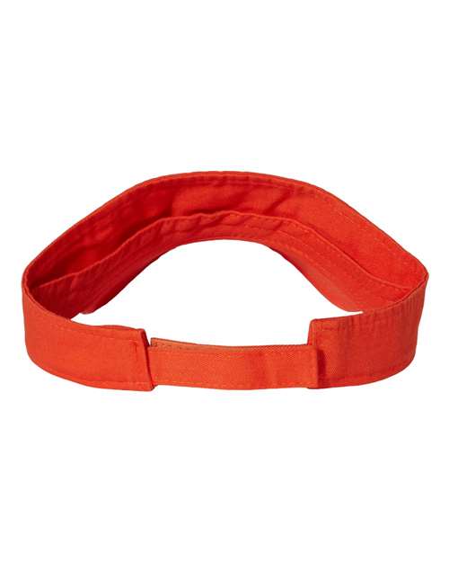 Valucap VC500 Bio-Washed Visor #color_Orange