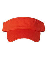 Valucap VC500 Bio-Washed Visor #color_Orange