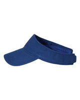 Valucap VC500 Bio-Washed Visor #color_Royal Blue