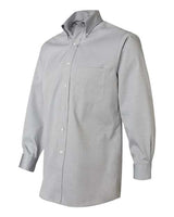Van Heusen 13V0143 Non-Iron Pinpoint Oxford Shirt #color_French Grey