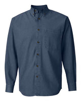 Sierra Pacific 3211 Denim Shirt #color_Dark Denim