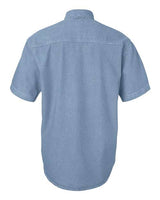 Sierra Pacific 0211 Denim Short Sleeve Shirt #color_Light Denim