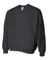 Badger 7618 Microfiber Windshirt #color_Black