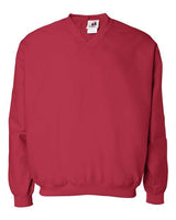 Badger 7618 Microfiber Windshirt #color_Red