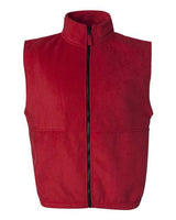 Sierra Pacific 3010 Fleece Full-Zip Vest #color_Red