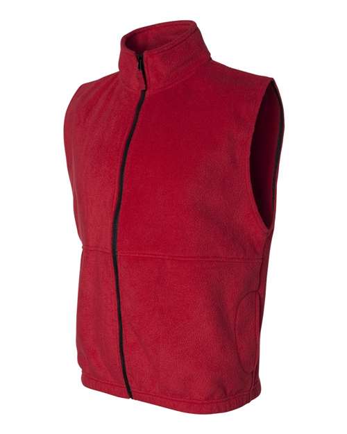 Sierra Pacific 3010 Fleece Full-Zip Vest #color_Red