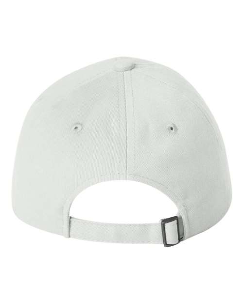 Valucap 9610 Heavy Brushed Twill Unstructured Cap #color_White