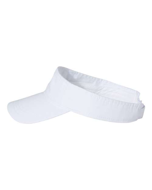 Valucap VC500 Bio-Washed Visor #color_White
