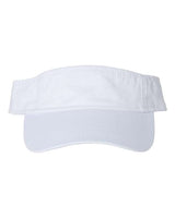 Valucap VC500 Bio-Washed Visor #color_White
