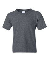 Gildan G800B Youth 50/50 T-Shirt #color_DARK HEATHER