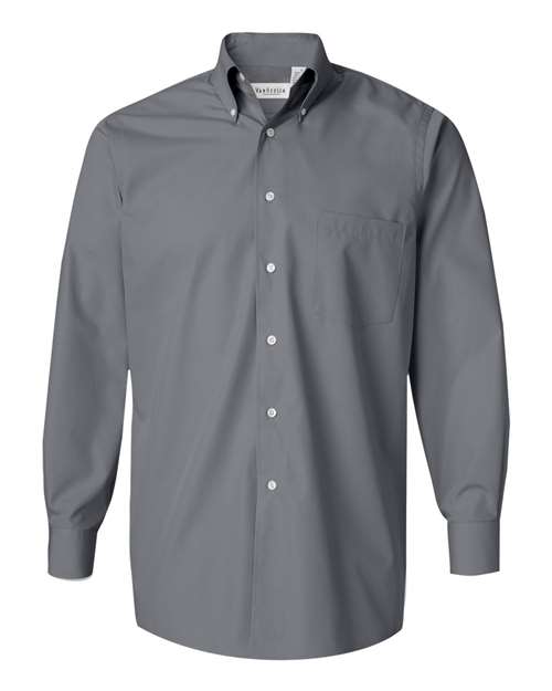 Van Heusen 13V0113 Silky Poplin Shirt #color_Slate