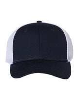 Valucap 3200 Spacer Mesh-Back Cap #color_Navy/ White