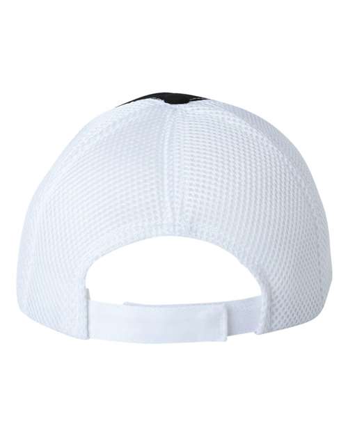 Valucap 3200 Spacer Mesh-Back Cap #color_Black/ White