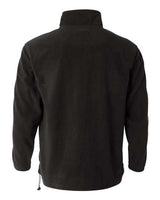 Sierra Pacific 3351 Microfleece Quarter-Zip Pullover #color_Onyx Black