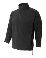 Sierra Pacific 3351 Microfleece Quarter-Zip Pullover #color_Charcoal