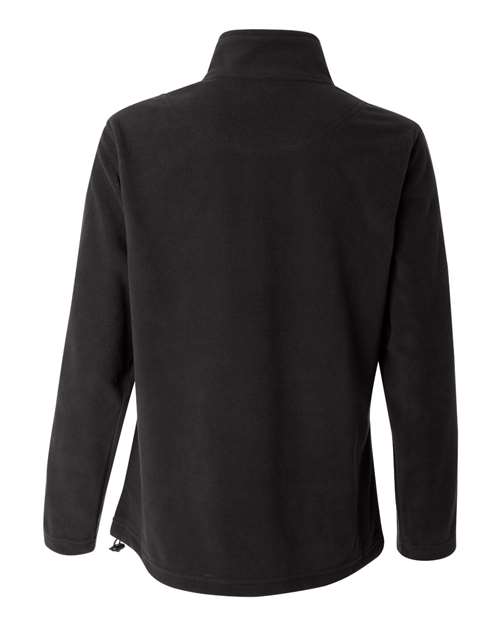 Sierra Pacific 5301 Women's Microfleece Full-Zip Jacket #color_Onyx Black