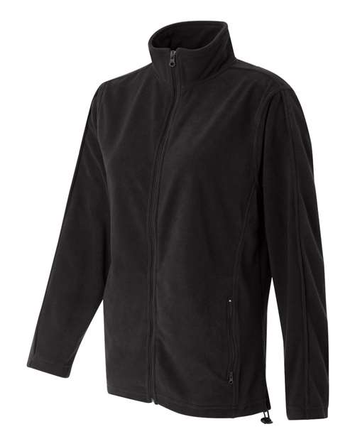 Sierra Pacific 5301 Women's Microfleece Full-Zip Jacket #color_Onyx Black
