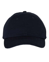 Valucap VC350 Bio-Washed Chino Twill Cap #color_Navy