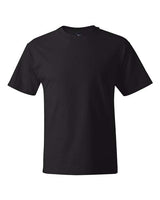Hanes 518T Men's Tall Beefy-T #color_BLACK