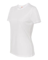 Hanes 4830 Ladies' Cool DRI with FreshIQ Performance T-Shirt #color_WHITE
