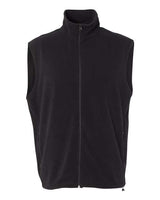 Sierra Pacific 3310 Microfleece Full-Zip Vest #color_Onyx Black