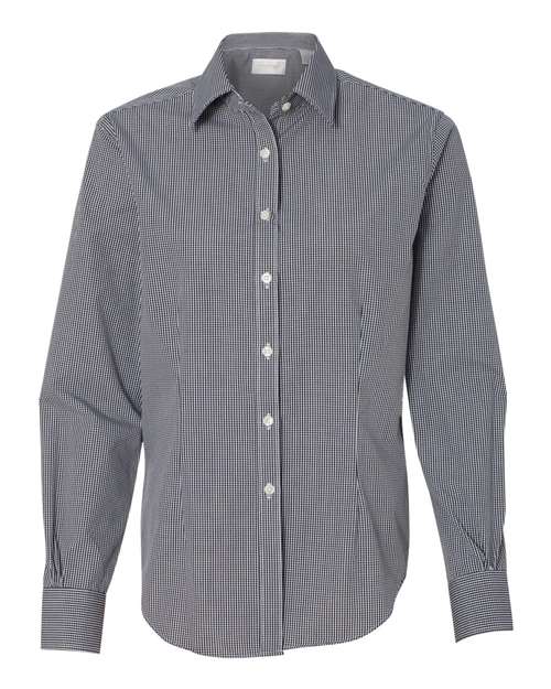 Van Heusen 13V0226 Women's Gingham Check Shirt