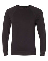 Independent Trading Co. PRM30SBC Special Blend Crewneck Raglan Sweatshirt #color_Black