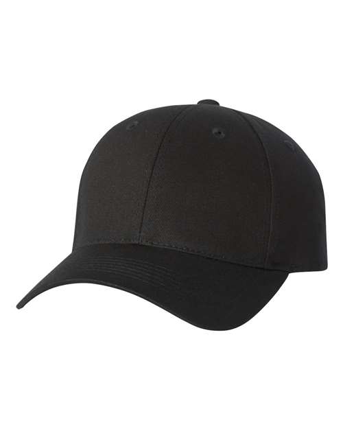 Valucap 2260Y Small Fit Cotton Twill Cap #color_Black