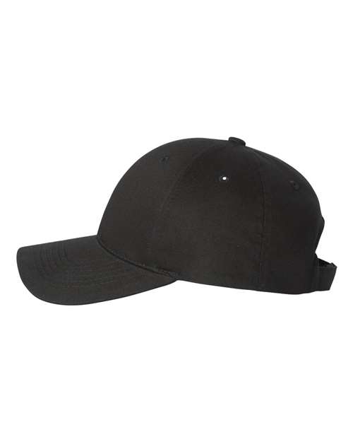 Valucap 2260Y Small Fit Cotton Twill Cap #color_Black