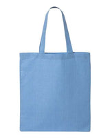 Q-Tees QTB Economical Tote #color_Carolina Blue
