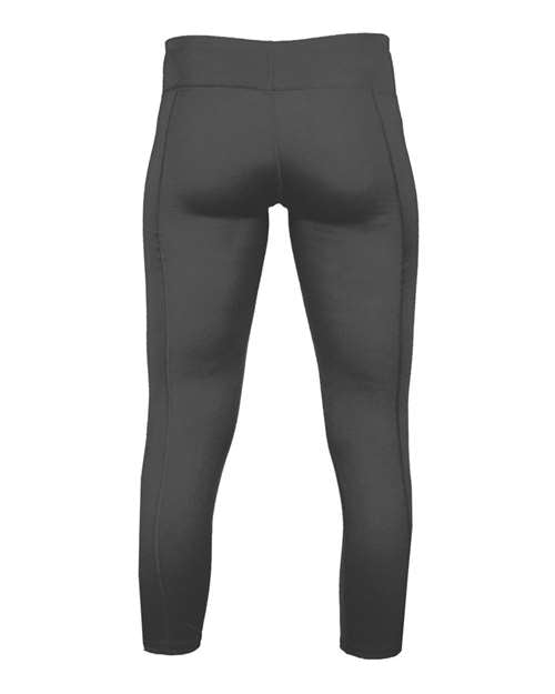 Badger 4617 Women's Capri Leggings #color_Graphite