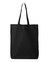 Q-Tees QTBG 12L Economical Tote #color_Black
