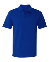 Hanes 055P Men's 6.5 oz. X-Temp Piqu Short-Sleeve Polo with Fresh IQ #color_DEEP ROYAL