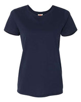 Hanes 5680 Ladies' Essentials Relaxed Fit T-Shirt #color_NAVY