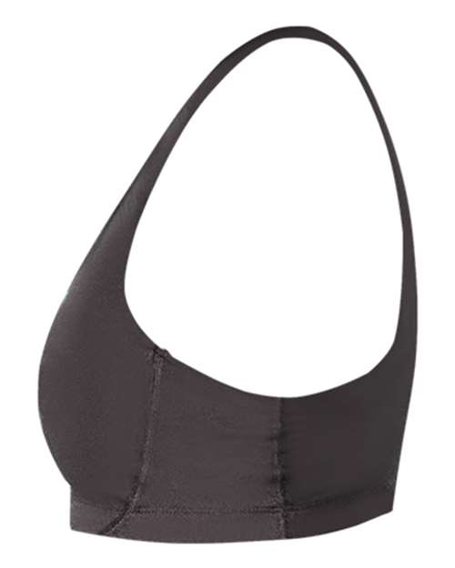 Badger 2636 Girls' B-Sport Bra Top #color_Graphite